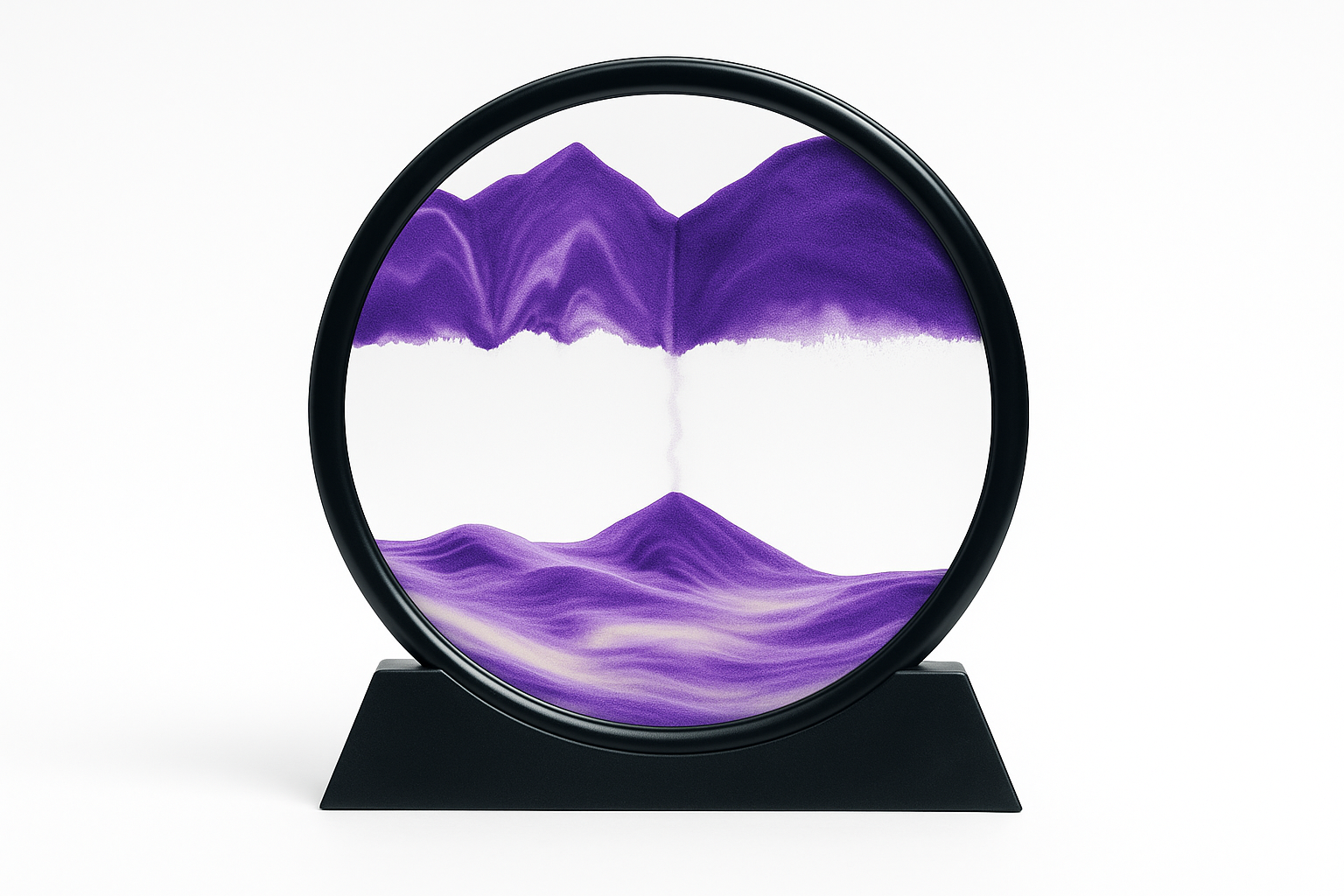 Clessidra 3D Viola Montagne